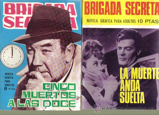 Tebeos: BRIGADA SECRETA Numeros 107 y 178 - Foto 1