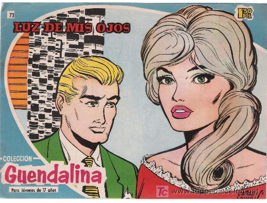 Tebeos: Guendalina. n&ordm; 73. Clark Gable en contraportada &iexcl;IMPECABLE! - Foto 1
