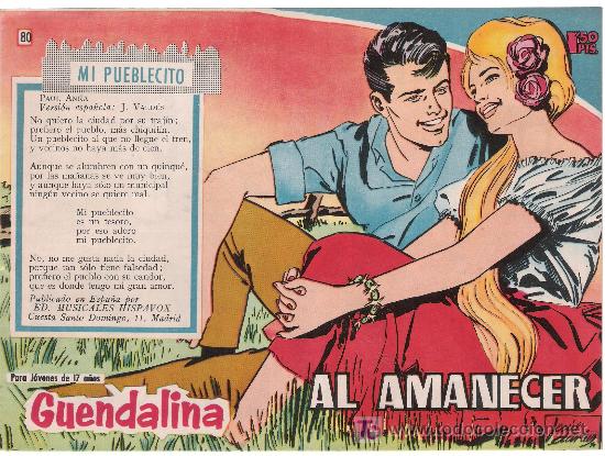 Tebeos: Guendalina. n&ordm; 80 &iexcl;IMPECABLE! - Foto 1
