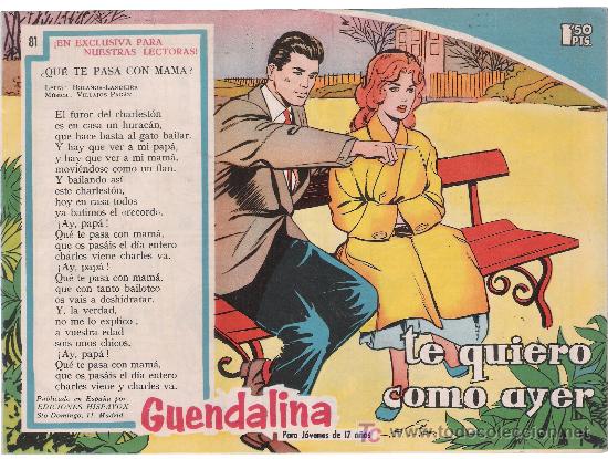 Tebeos: Guendalina. n&ordm; 81 &iexcl;IMPECABLE! - Foto 1