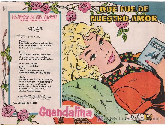 Tebeos: Guendalina. n&ordm; 91. Sin Abrir - Foto 1