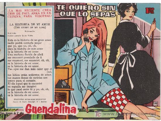 Tebeos: Guendalina. n&ordm; 99. Sin Abrir. - Foto 1