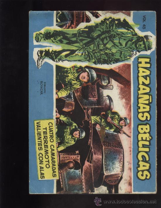 Tebeos: HAZA&Ntilde;AS BELICAS AZULES N&ordm; 43 - Foto 1
