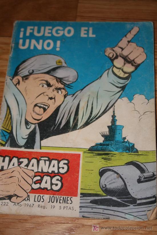 Tebeos: Haza&ntilde;as B&eacute;licas N&ordm; 222. A&ntilde;o 1967 - Foto 1