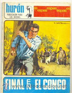 Tebeos: HURON N&ordm; 27 .. Final en el congo .. Ediciones Toray 1968 - Foto 1