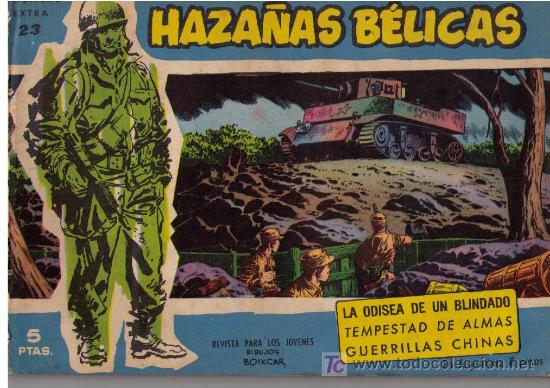 Tebeos: Haza&ntilde;as B&eacute;licas Extra Azul n&ordm; 23 - Foto 1