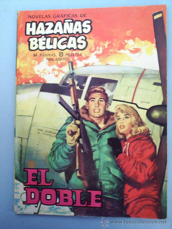 Tebeos: HAZA&Ntilde;AS BELICAS-N. 50--EL DOBLE- - Foto 1