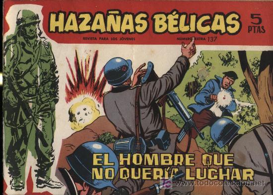 Tebeos: Haz&ntilde;as B&eacute;licas Roja Extra. n&ordm; 137 - Foto 1