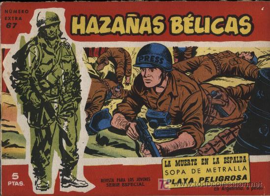 Tebeos: Haza&ntilde;as B&eacute;licas Roja Extra. n&ordm; 67 - Foto 1