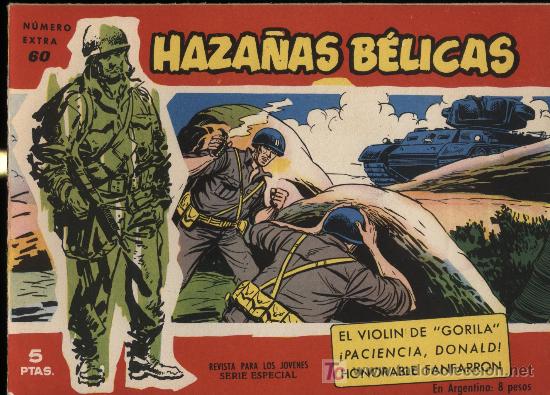 Tebeos: Haza&ntilde;as B&eacute;licas Roja Extra. n&ordm; 60 - Foto 1