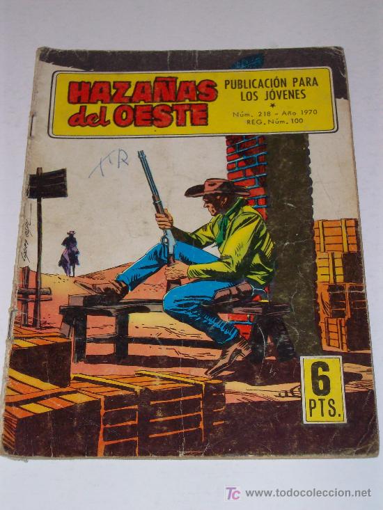 Tebeos: HAZA&Ntilde;AS DEL OESTE, n&ordm; 218 - Foto 1