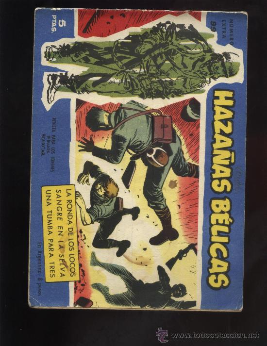 Tebeos: HAZA&Ntilde;AS BELICAS AZULES N&ordm; 99 - Foto 1