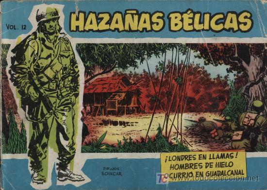 Tebeos: Haza&ntilde;as B&eacute;licas Azul. n&ordm; 12 - Foto 1