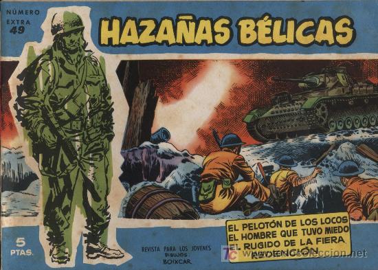 Tebeos: Haza&ntilde;as B&eacute;licas Azul.Extra n&ordm; 49 - Foto 1