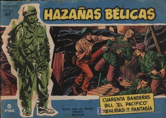 Tebeos: Haza&ntilde;as B&eacute;licas Azul. Extra n&ordm; 37 - Foto 1