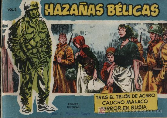 Tebeos: Haza&ntilde;as B&eacute;licas Azul. n&ordm; 31 - Foto 1