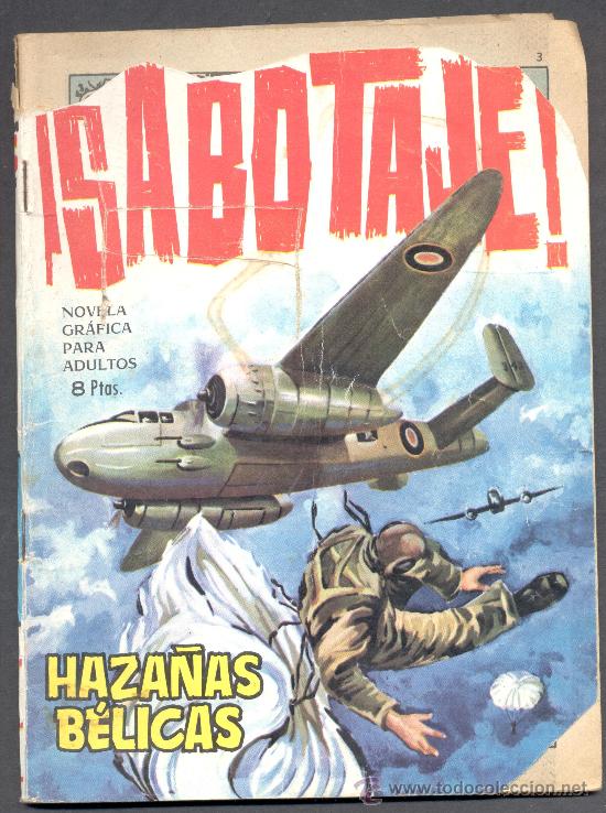 Tebeos: SABOTAJE HAZA&Ntilde;AS BELICAS N&ordm; 72 - Foto 1