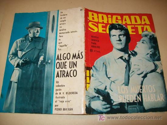 Tebeos: LC 109 - BRIGADA SECRETA - TORAY - N&ordm; 89 - 1964 - Foto 1