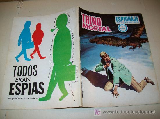 Tebeos: LC 94 - ESPIONAJE - TORAY - N&ordm; 71 - 1967 - EJEMPLAR DEFINITIVO - Foto 1