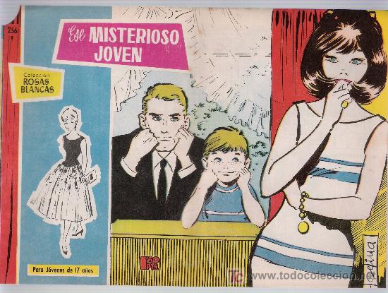 Tebeos: Rosas Blancas n&ordm; 256. - Foto 1
