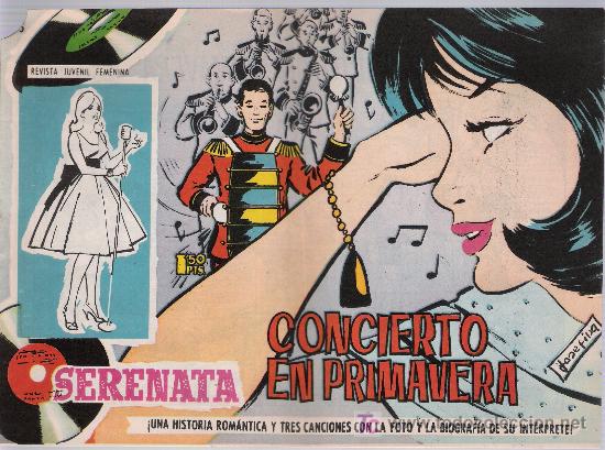 Tebeos: Serenata. Concierto en Primavera. - Foto 1