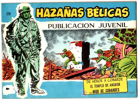 Tebeos: HAZA&Ntilde;AS BELICAS EXTRA AZUL N&ordm; 328 - Foto 1