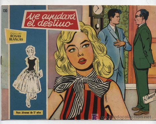 Tebeos: Rosas Blancas n&ordm; 130. - Foto 1