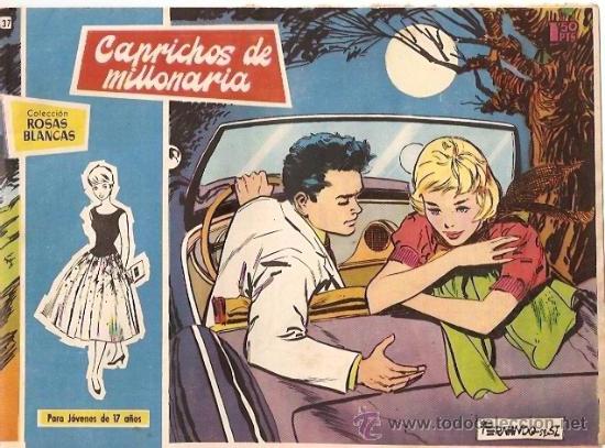 Tebeos: ROSAS BLANCAS N&ordm; 37 EDICIONES TORAY 1958 - Foto 1