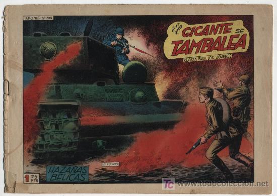 Tebeos: Haza&ntilde;as B&eacute;licas n&ordm; 200.. Toray 1950. - Foto 1