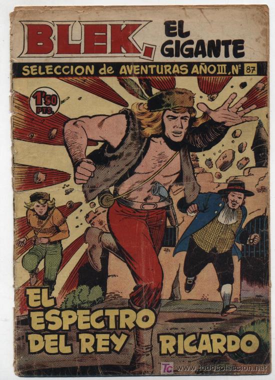 Tebeos: Blek el Gigante n&ordm; 87. Toray 1956. - Foto 1