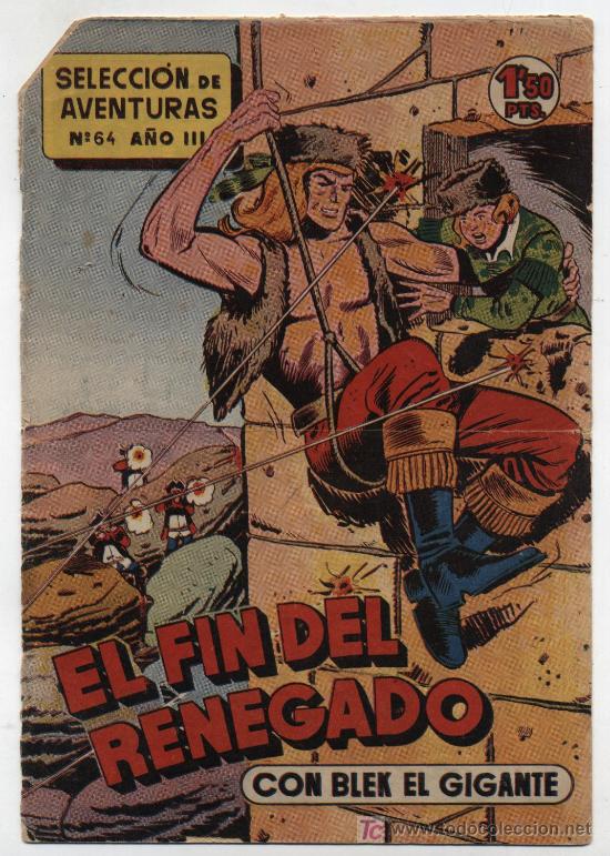 Tebeos: Blek el Gigante n&ordm; 64. Toray 1956. - Foto 1