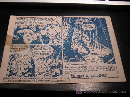 Tebeos: Katan n&ordm; 5 ediciones toray  original edici&oacute;n 1958 - Foto 2