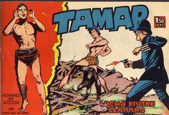 TAMAR - Nº 36 - BORRELL/ACEDO - EDICIONES TORAY 1961 - ORIGINAL, NO FACSIMIL (Tebeos y Comics - Toray - Tamar)