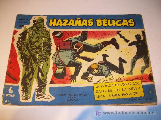 Tebeos: Ediciones TORAY- HAZA&Ntilde;AS BELICAS (Serie Azul), n&ordm; 99 - Foto 1