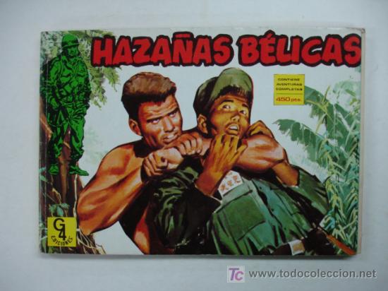Tebeos: HAZA&Ntilde;AS B&Eacute;LICAS. TOMO 2, N&Uacute;MEROS 5 - 6 - 7 - 8. - Foto 1
