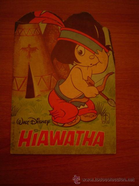 Tebeos: CUENTO  TROQUELADO HIAWATHA- WALY DISNEY TORAY - Foto 1