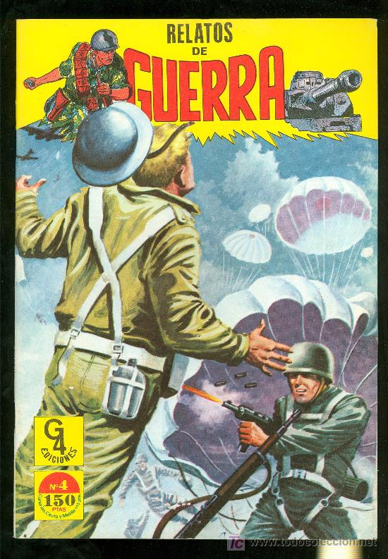 Tebeos: RELATOS DE GUERRA. N&ordm; 4. EDICIONES TORAY. - Foto 1