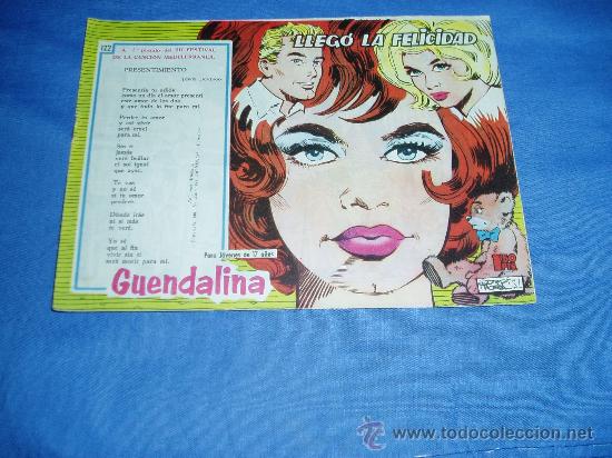 Tebeos: GUENDALINA N&ordm; 122.  EDITORIAL TORAY - Foto 1