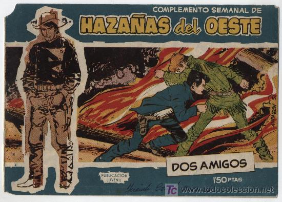 Tebeos: Haza&ntilde;as del Oeste Azul n&ordm; 14. Toray 1959. - Foto 1