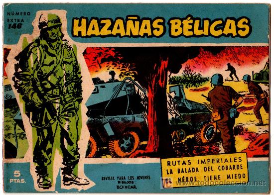 Tebeos: HAZA&Ntilde;AS BELICAS EXTRA AZUL N&ordm; 146 - Foto 1