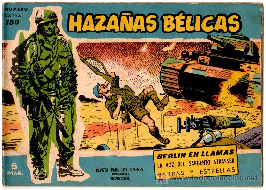 Tebeos: HAZA&Ntilde;AS BELICAS EXTRA AZUL N&ordm; 150 - Foto 1