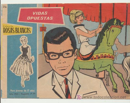Tebeos: Rosas Blancas n&ordm; 356. - Foto 1