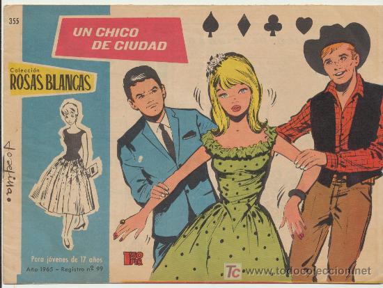 Tebeos: Rosas Blancas n&ordm; 355. - Foto 1