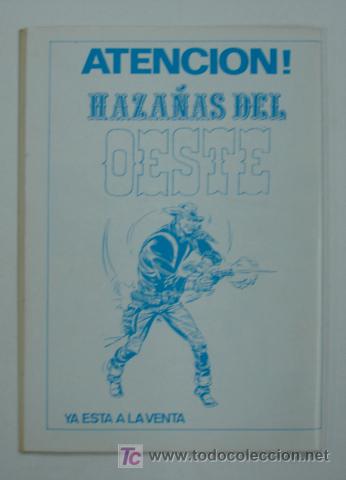 Tebeos: HAZA&Ntilde;AS DEL OESTE. N&ordm; 6. 1987. - Foto 3