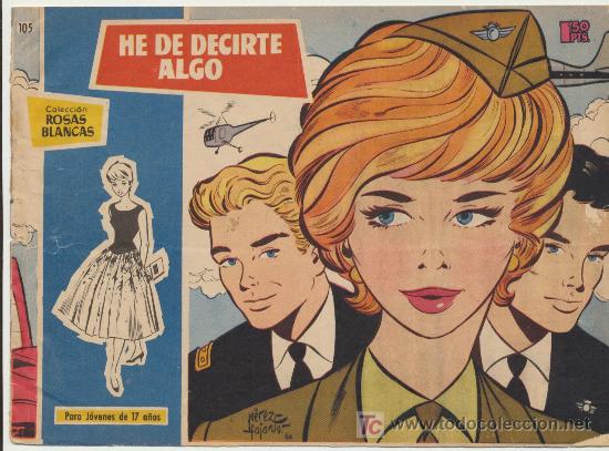 Tebeos: Rosas Blancas n&ordm; 105. - Foto 1