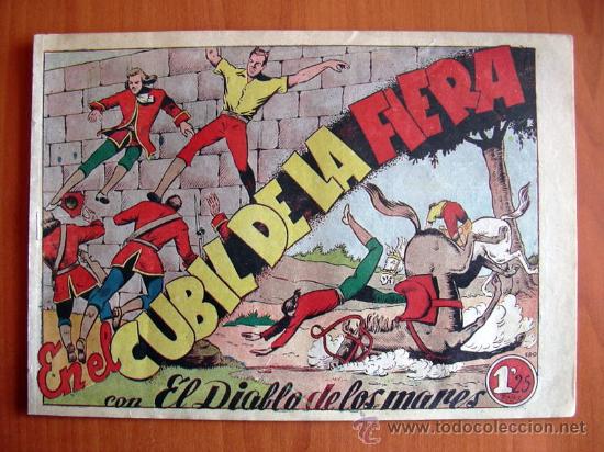 Tebeos: El diablo de los mares n&ordm; 53 - Ediciones Toray 1947 - Foto 1