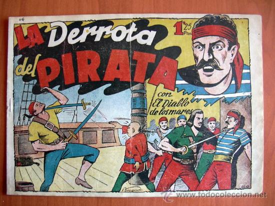 Tebeos: El diablo de los mares n&ordm; 66 - Ediciones Toray 1947 - Foto 1