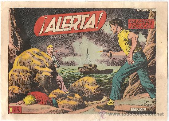 Tebeos: HAZA&Ntilde;AS BELICAS N&ordm; 195 - Foto 1