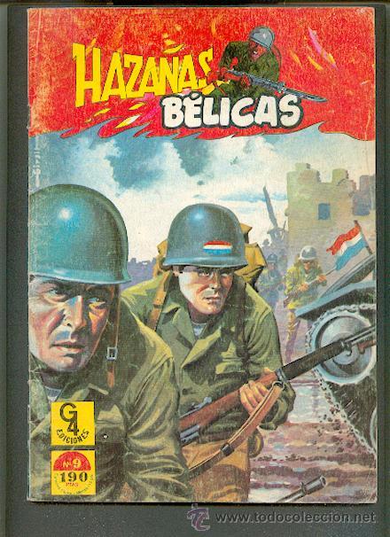 Tebeos: HAZA&Ntilde;AS B&Eacute;LICAS N&ordm; 9, EDICIONES G4 - Foto 1