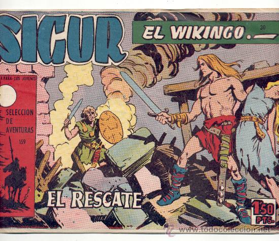 Tebeos: SIGUR EL VIKINGO - N&ordm; 30 - &rdquo;EL RESCATE&rdquo;.- TORAY. - Foto 1